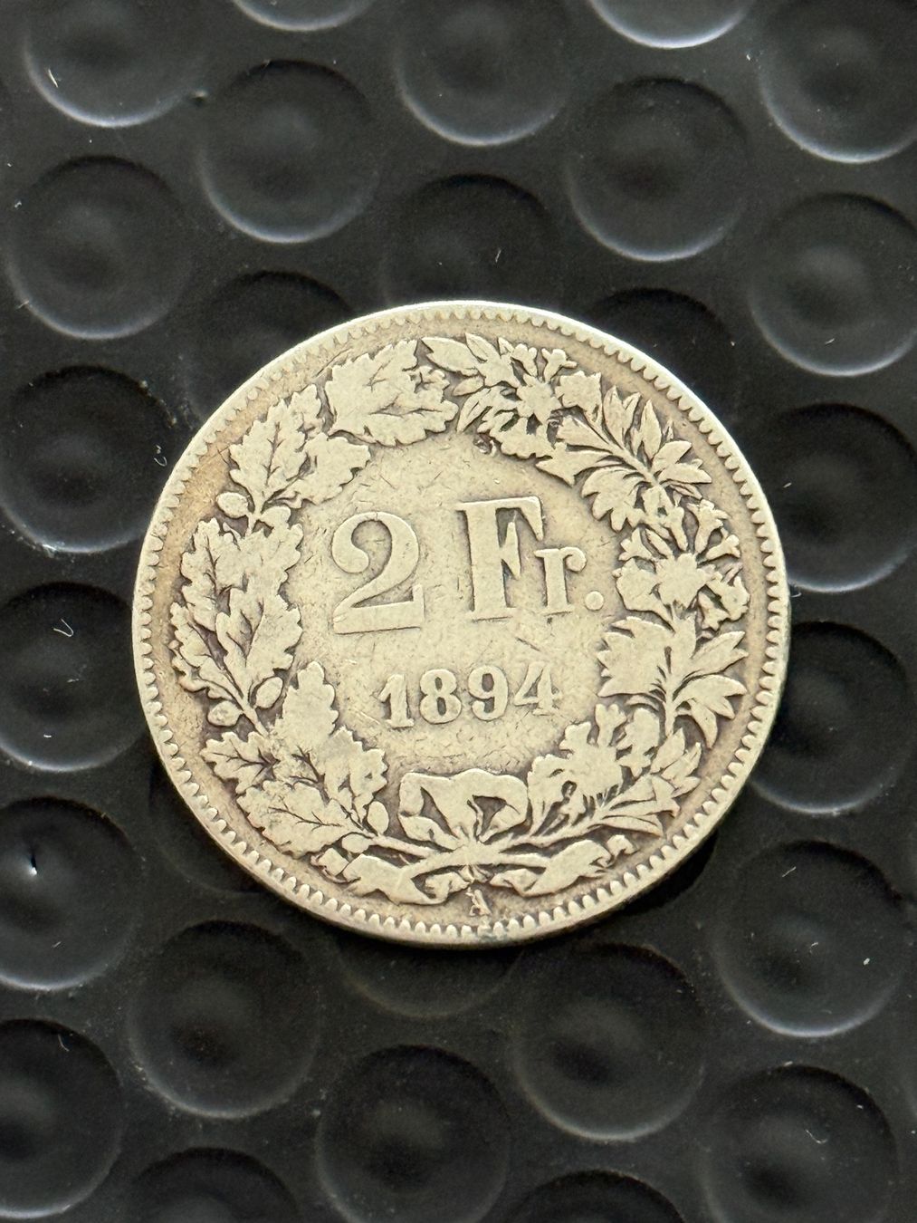 Tutti le monete: 2 Franken 1894  Rar – Usato da Wallisellen venduto da SWISS_SILVER1
