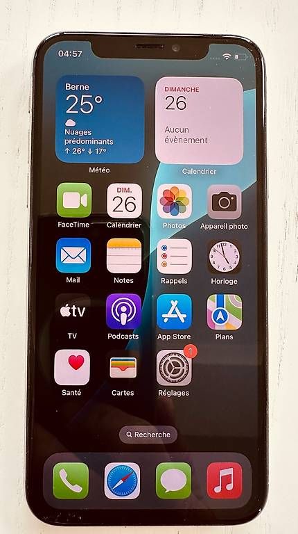 Handys / Smartphones: iPhone Xs 64 GB blanc/argent – Gebraucht aus Puidoux von Tobuyornottobuy
