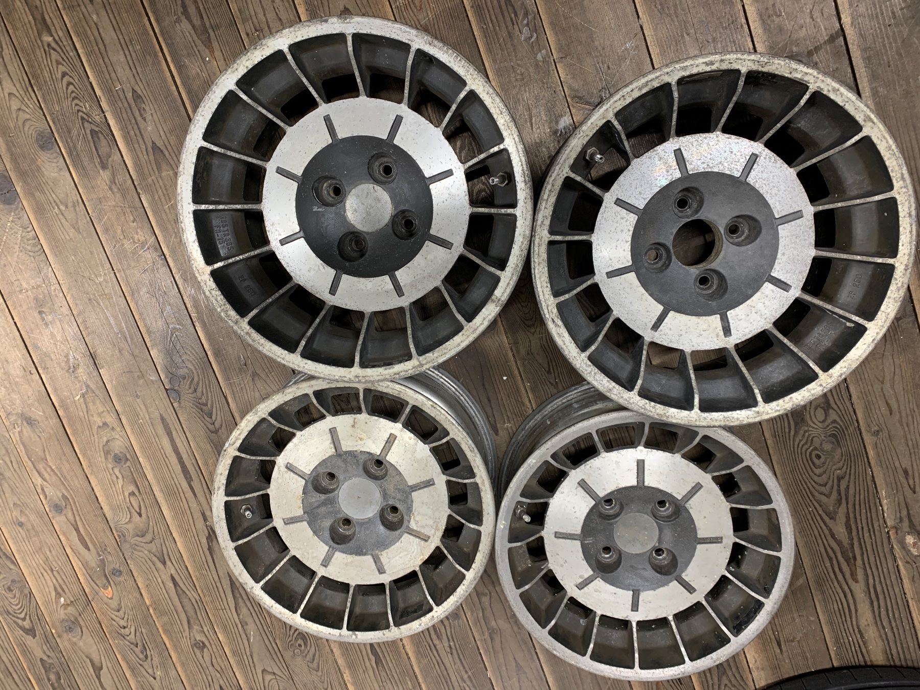 Original Felgen Satz für R5 Turbo1+2 und Alpine A310(4 Loch) (Gebraucht ...