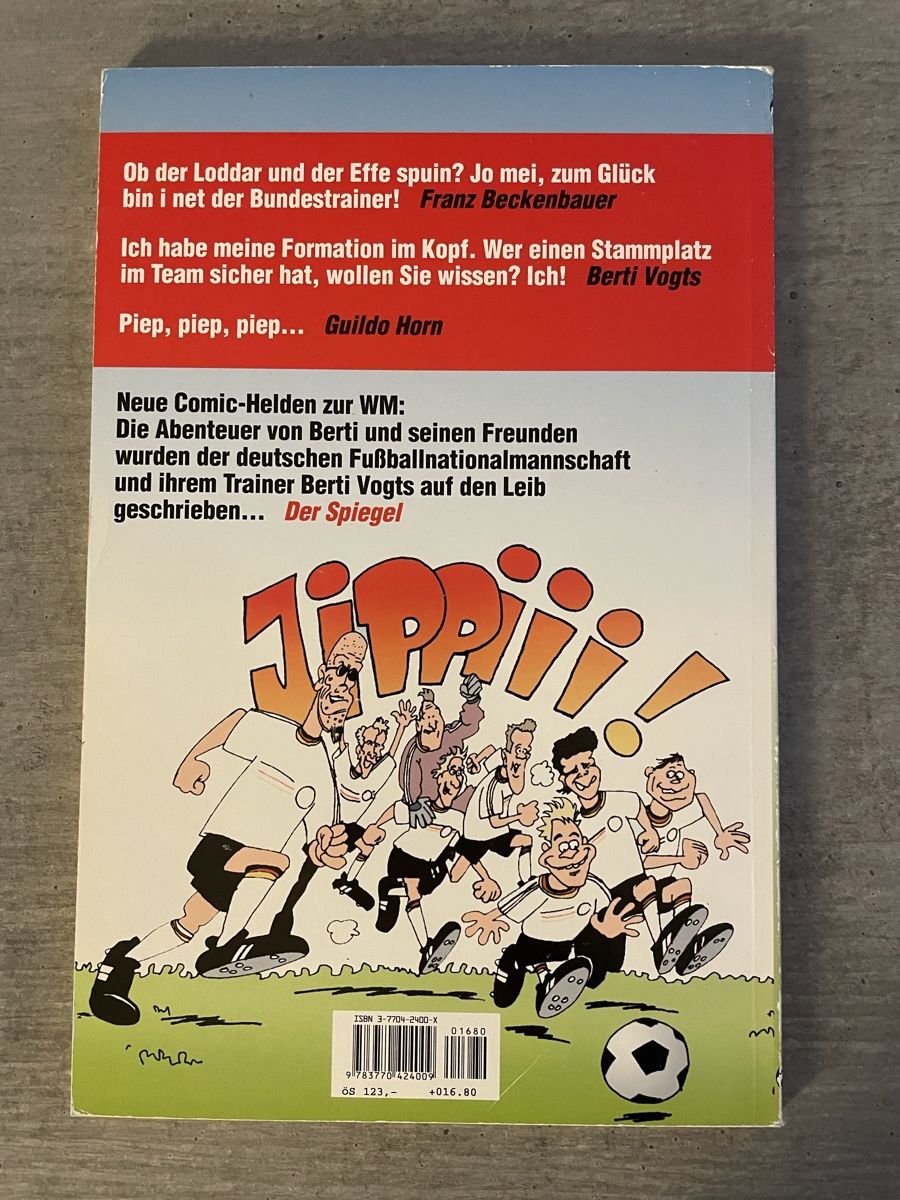 Comics: KOMPLOTT GEGEN BERTI ! WM 98 – Gebraucht aus Pfungen von Druller 1