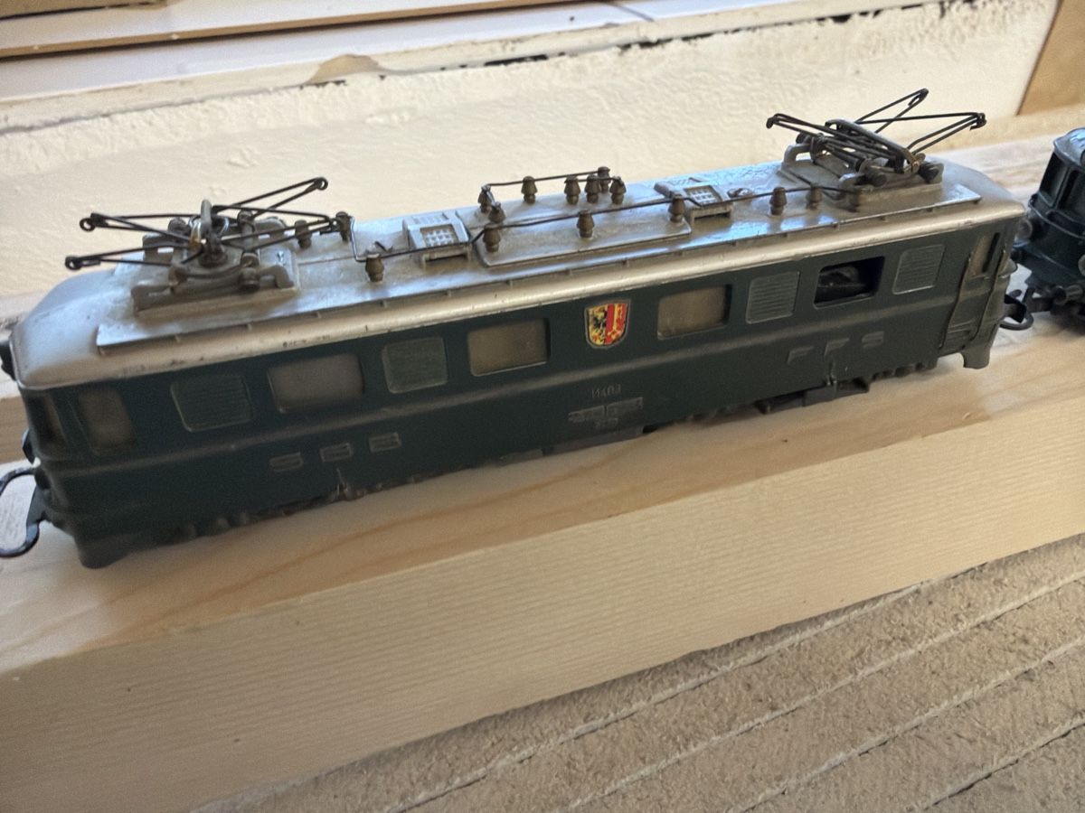 Wesa Modellini di ferrovie: Wesa Lock und wagen – Usato da Illnau venduto da sto_f5lf 1