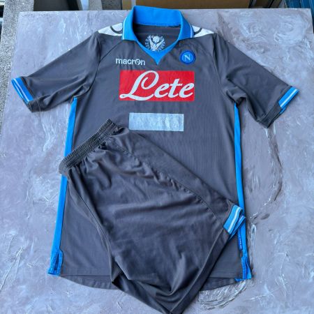 Maillot SSC Napoli 2011/2012 Gris Charcoal