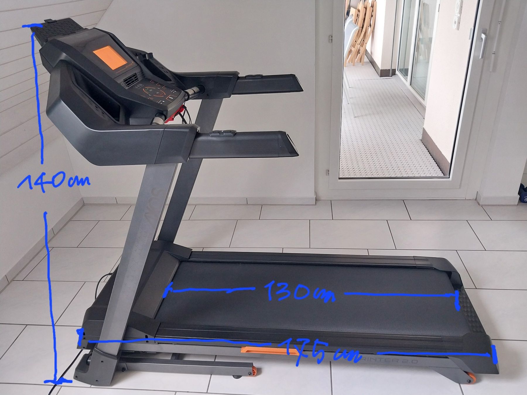 Kettler Vélos d'appartement: Kettler Sprinter 2.0 Laufband – D'occasion à Mettmenstetten par syn_y7wh 2