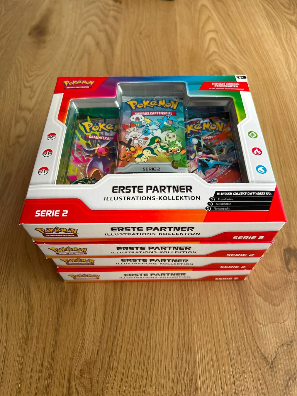 Pokémon Carte collezionabili: Erste Partner Illustrations-Kollektion Serie 2 Deutsch – Nuovo e nell'imballaggio originale da Kirchberg BE venduto da TurtleShop