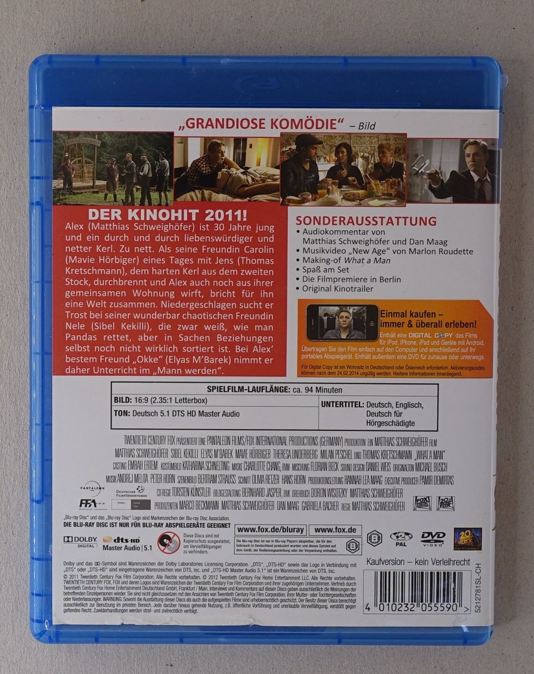 Alle DVDs: What A Man – Gebraucht aus Sessa von fraenklishop 1