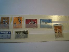 Asien, Vietnam, div. Briefmarken