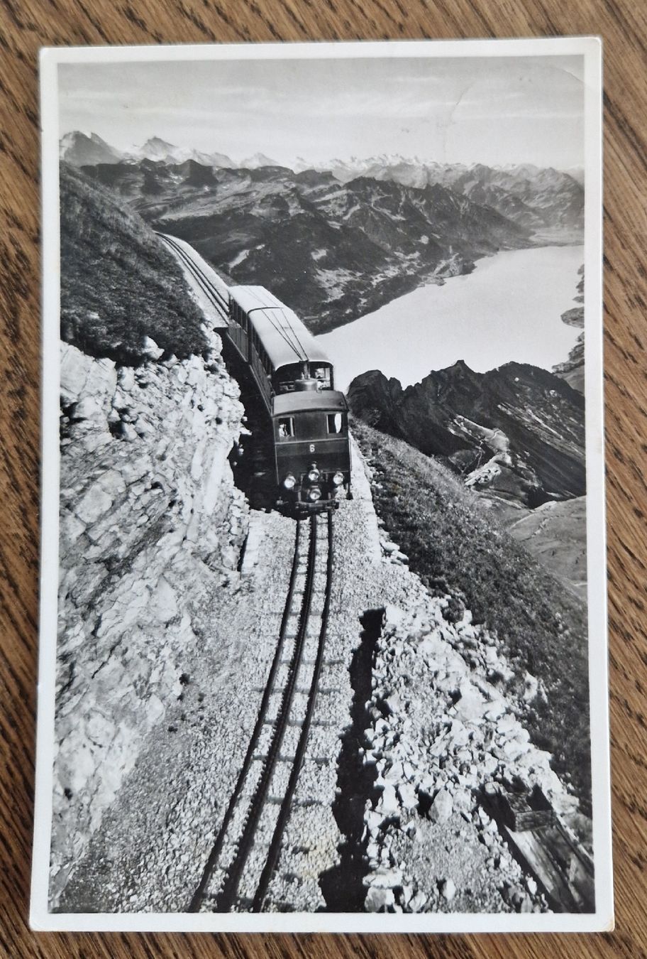 Cartoline postali: Brienzer Rothorn Bahn, Hotelstempel 1934 – Usato da Ebikon venduto da Donar50
