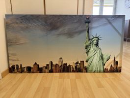 Leinwandbild "Freiheitsstatue" New York, sehr gross!