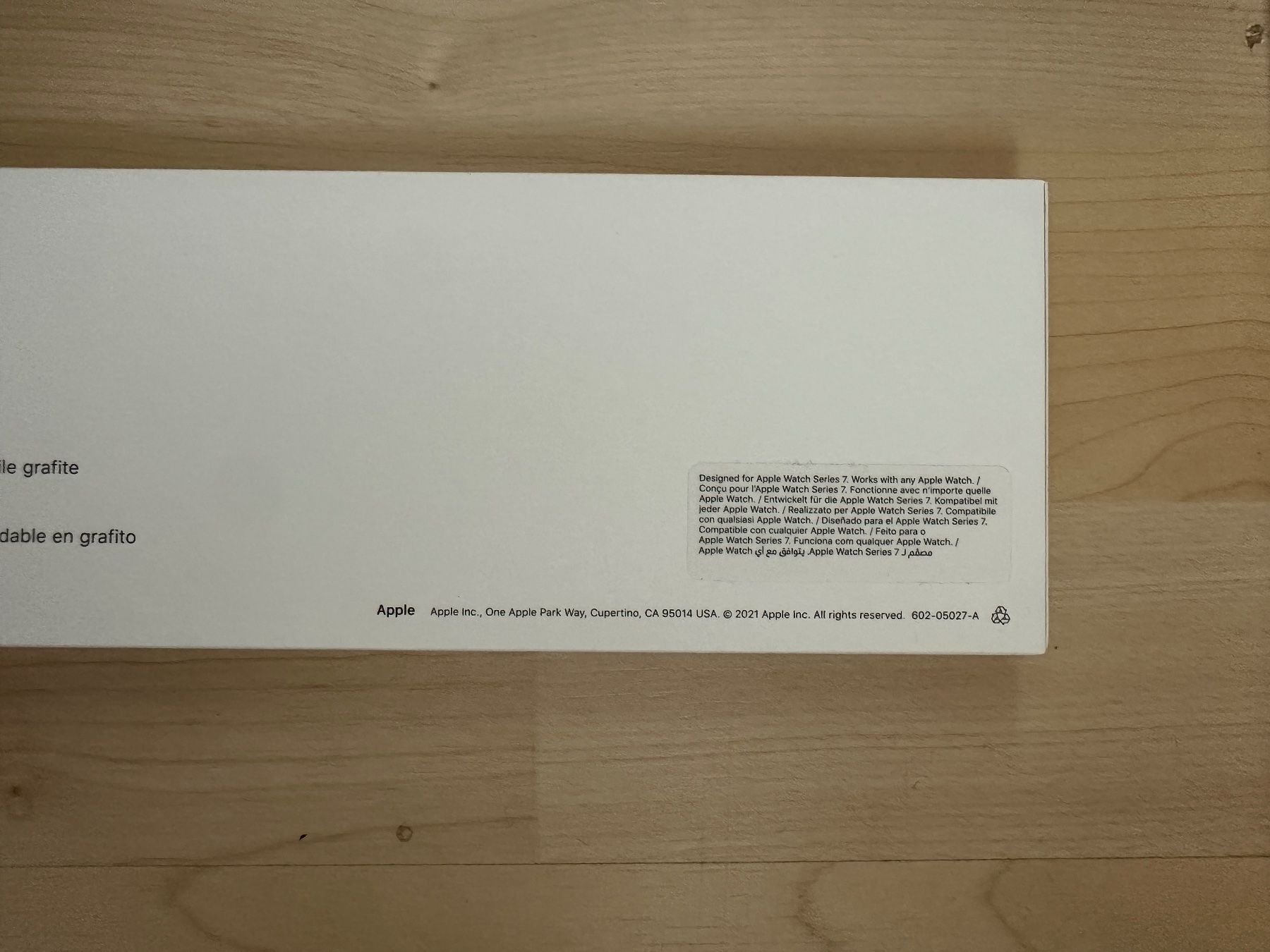 Apple Smartwatch: Apple Watch Sport Band Graphit OVP – Neu und originalverpackt aus Egg b. Zürich von polyana.sb 2