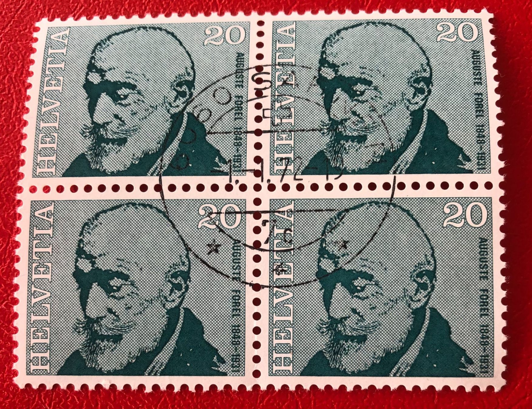 Tutti i francobolli: 4 er Block Nr.499 mit Stempel – Usato da Aarau venduto da Billa007