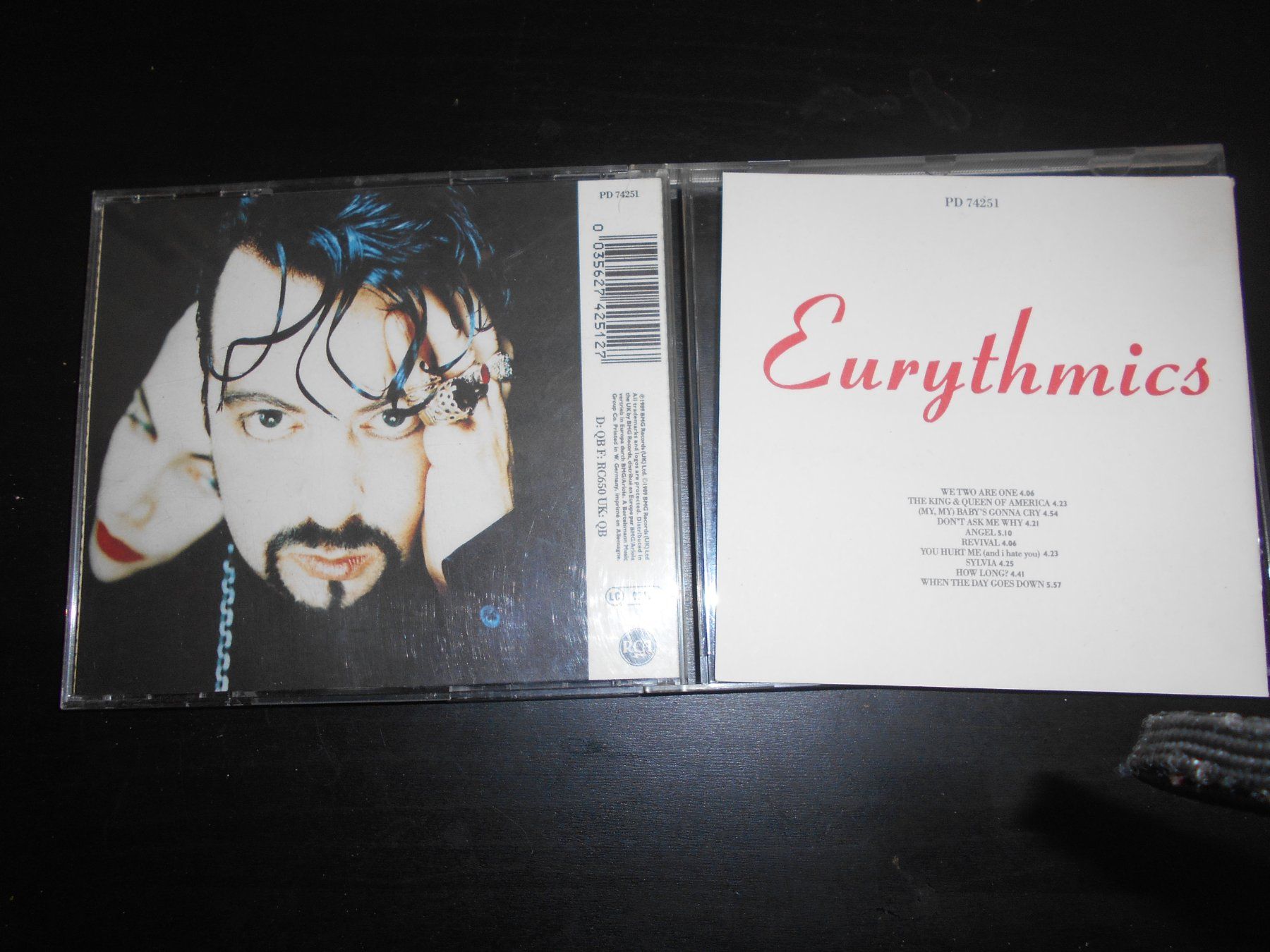 CDs: Eurythmics – We Too Are One / 1989 – Gebraucht aus Aarberg von witchhunter01 1