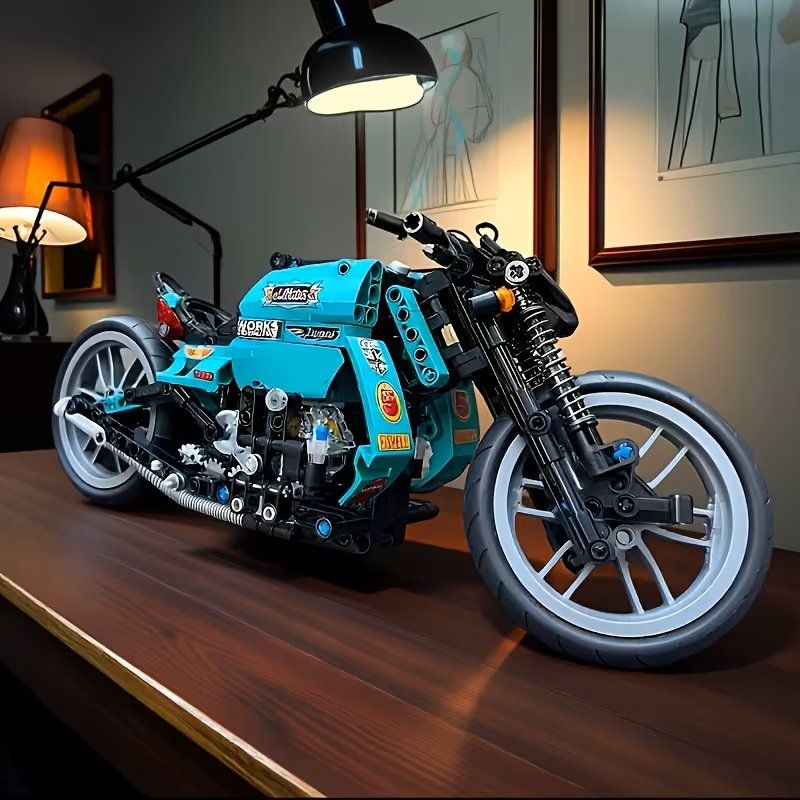 Lego Kit di costruzioni: 1000+ Teile Grünes Motorrad Modellbausatz – Usato da Basel venduto da Aletschhorn 4