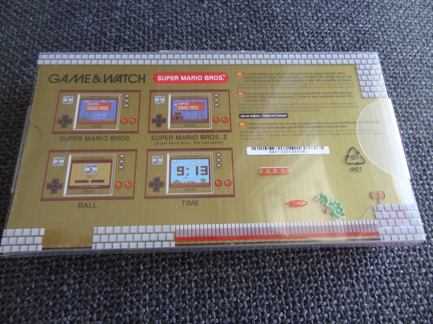 game&watch Konsolen: Nintendo Game & Watch Super Mario Bros. NEU – Neu und originalverpackt aus Lyss von Famicom 1
