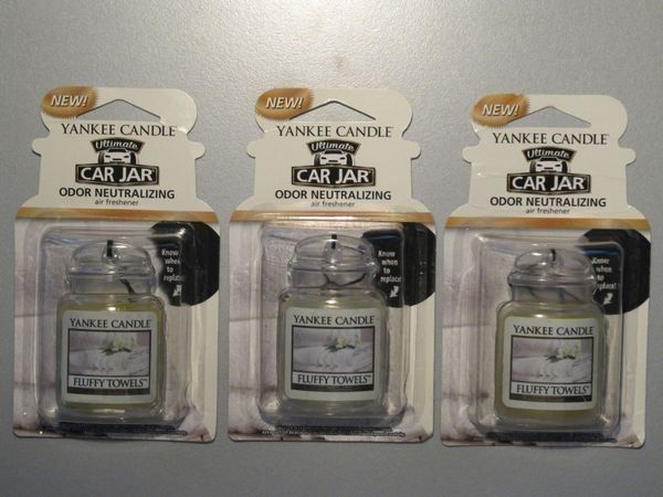 Deodoranti per ambiente: Yankee Candle Car Jar Ultimate - Fluffy Towels – Nuovo e nell'imballaggio originale da Langwiesen venduto da rtWebshop 1
