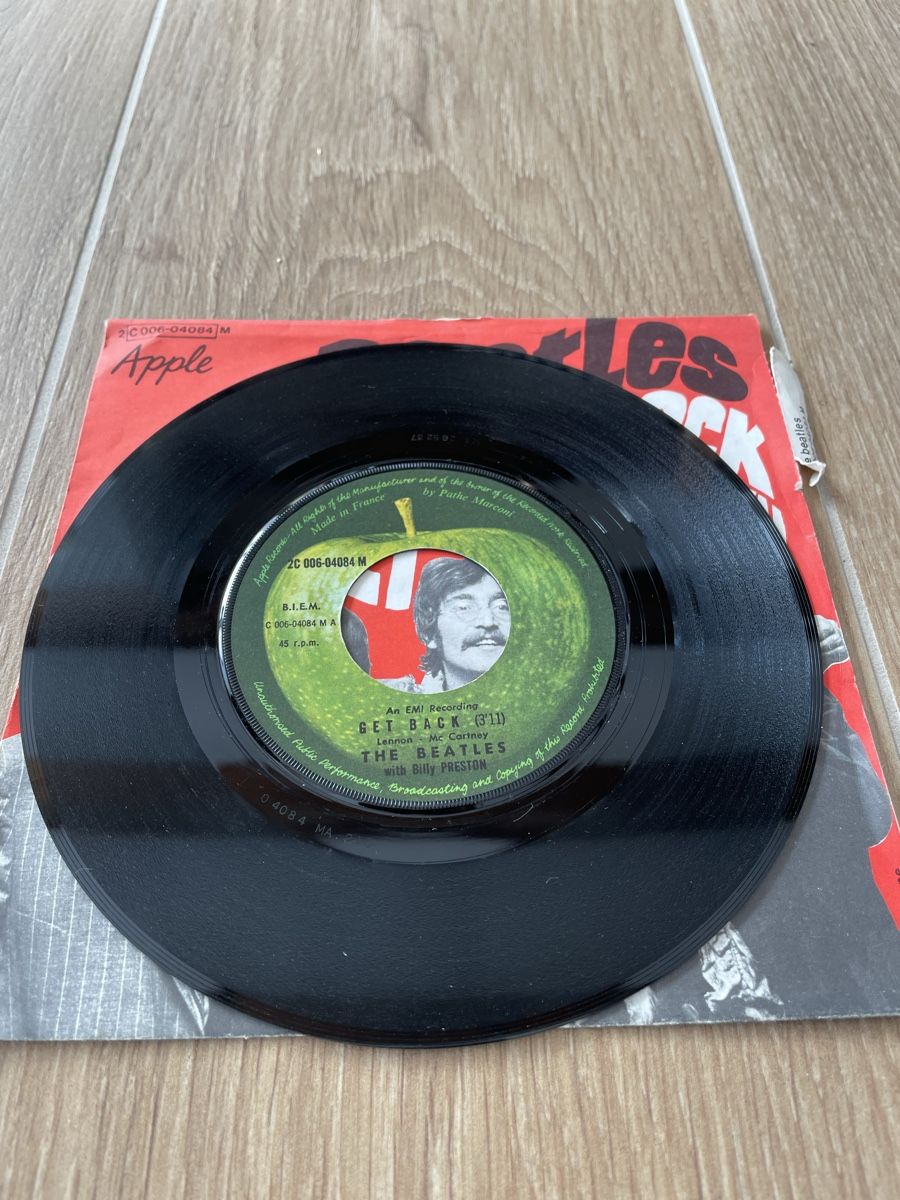 Dischi in vinile: Vinyle The Beatles - Get Back / Don't Let Me Down – Usato da Lonay venduto da ju-71 4