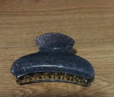 Haarklammer violett glitzernd