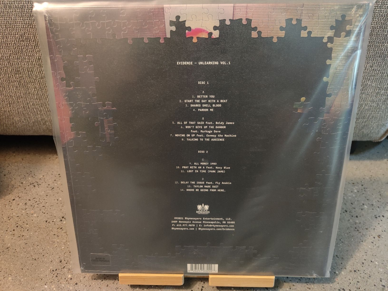 Schallplatten: Evidence - Unlearning Vol. 1 Orange Vinyl Limited – Neu (gemäss Beschreibung) aus Bern von pfu_6878 1
