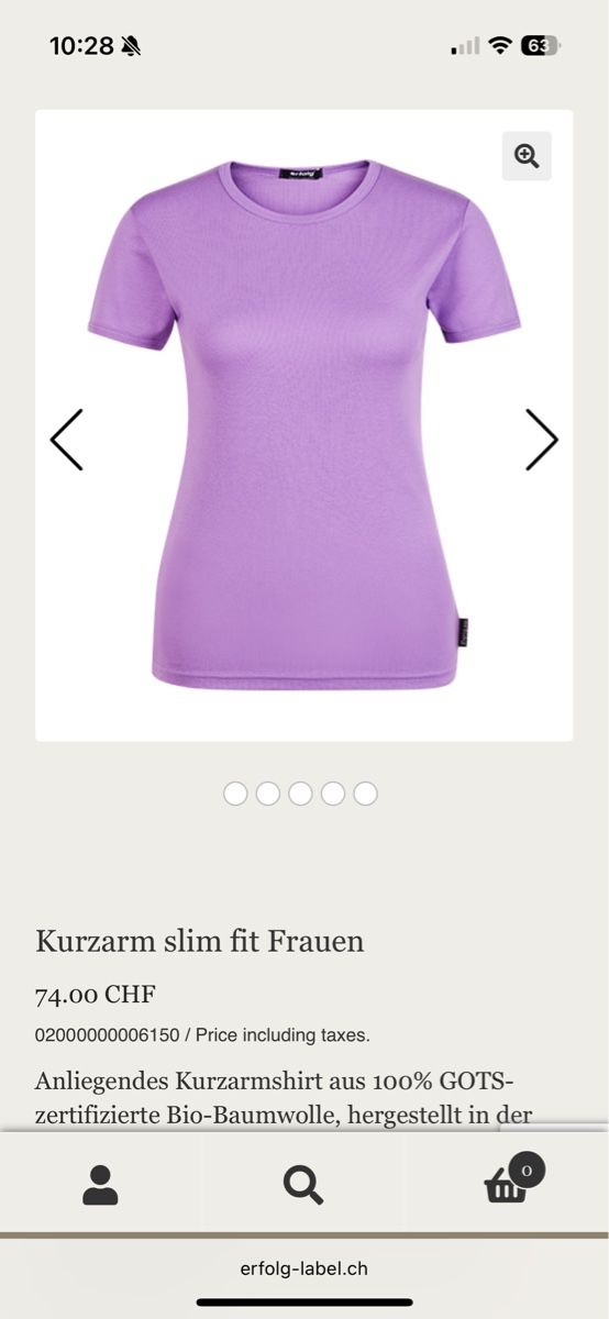Erfolg T-shirt: erfolg t-shirt 100% Bio-Baumwolle – Usato da Bern venduto da priyankanns 6