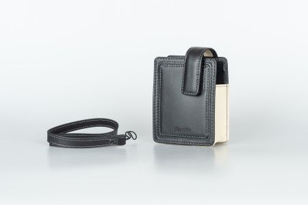 Fujifilm V10 Leder Tasche (schwarz/weiss) - neu