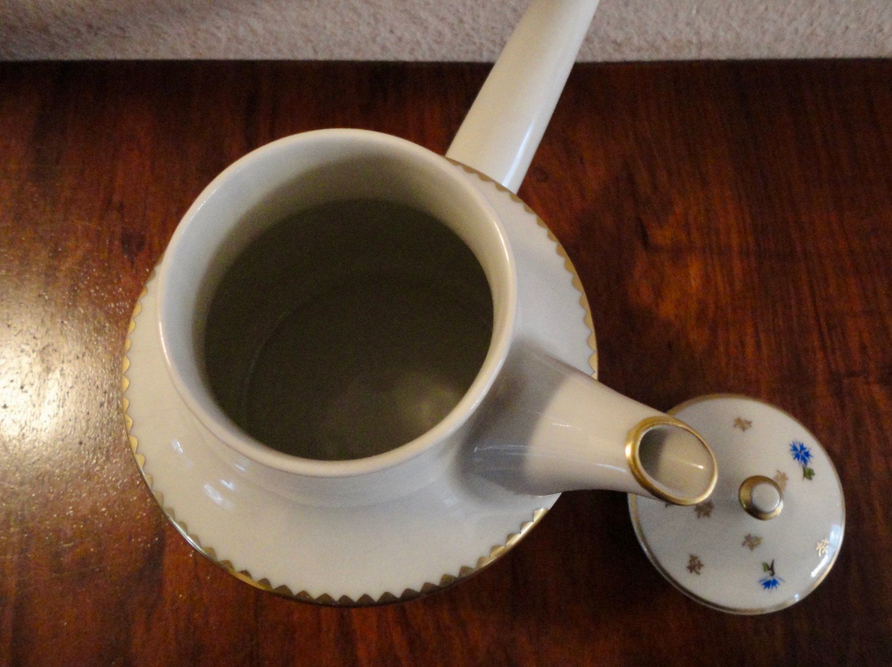 Teiere: Wunderschöne antike Langenthal Kaffeekane (Kornblumen) – Usato da WÄDENSWIL venduto da katti01 3