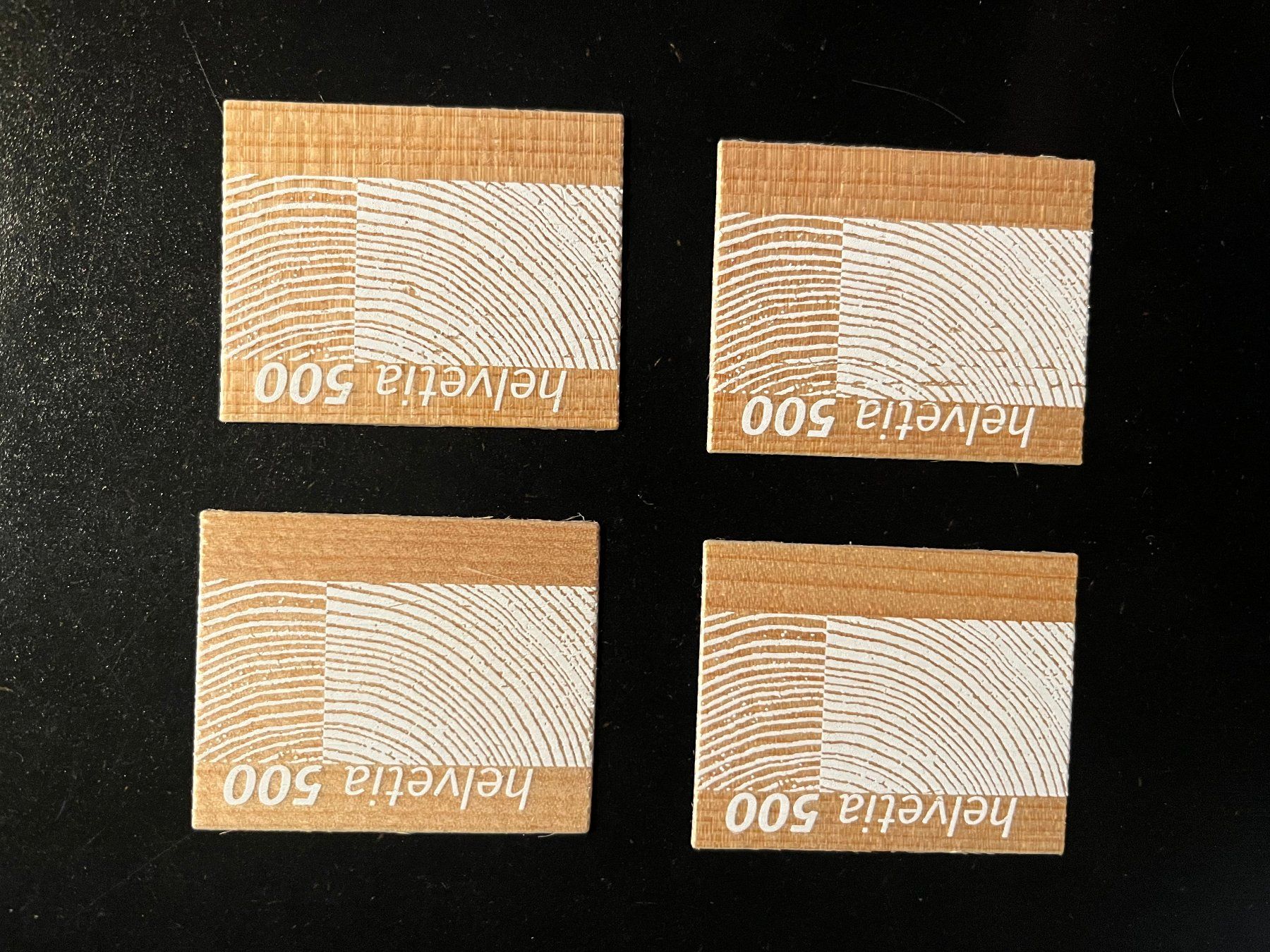 Tutti i francobolli: Briefmarke Holzbriefmarke 2004 – Nuovo (secondo la descrizione) da Unterkulm venduto da Fabulirius