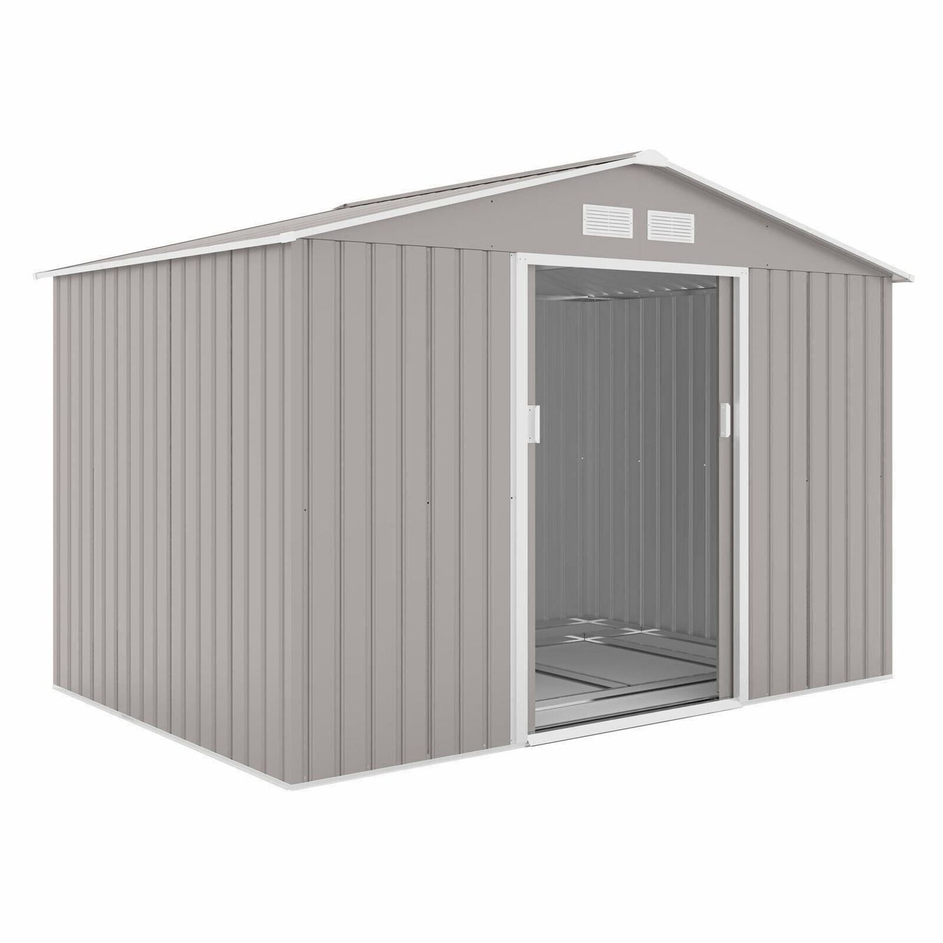 Casette da giardino & serre: HATTORO S200 XXL Gerätehaus Hellgrau – Nuovo e nell'imballaggio originale da Bottighofen venduto da zaap 2