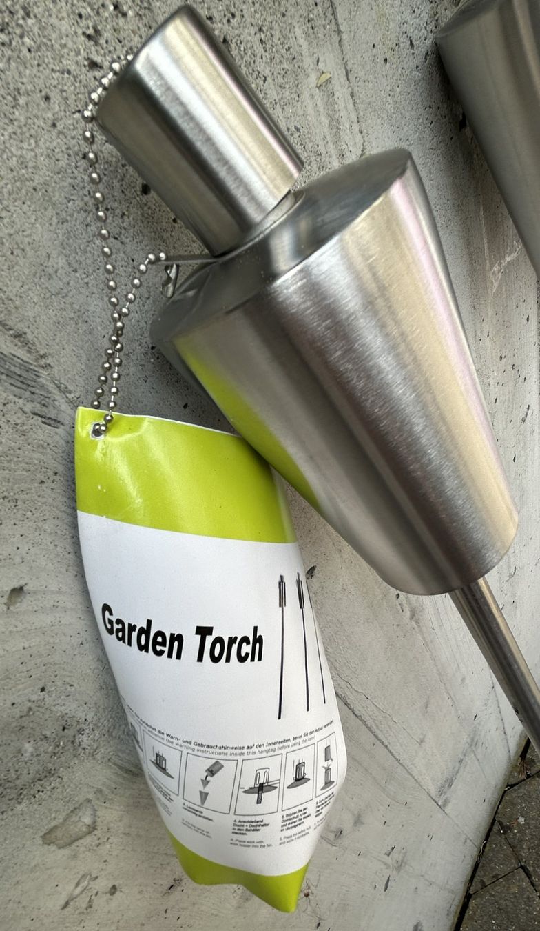 Kerzen: 3 Gartenfackeln (neu) – Gebraucht aus Othmarsingen von Rhinos1111 2