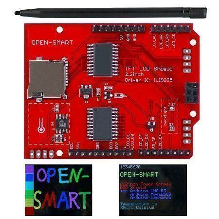 Componenti elettronici: 2.2 Zoll TFT Touchscreen Arduino Shield – Nuovo e nell'imballaggio originale da Gebenstorf venduto da RetroFuture 1