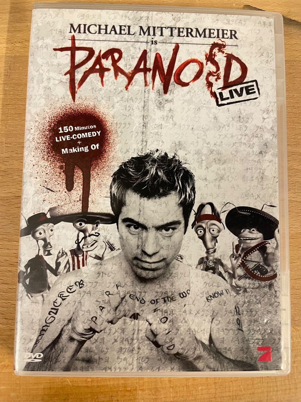 Tutti i DVDs: Michael Mittermeier - Paranoid (Live) DVD – Usato da Eschen venduto da 12liepower34