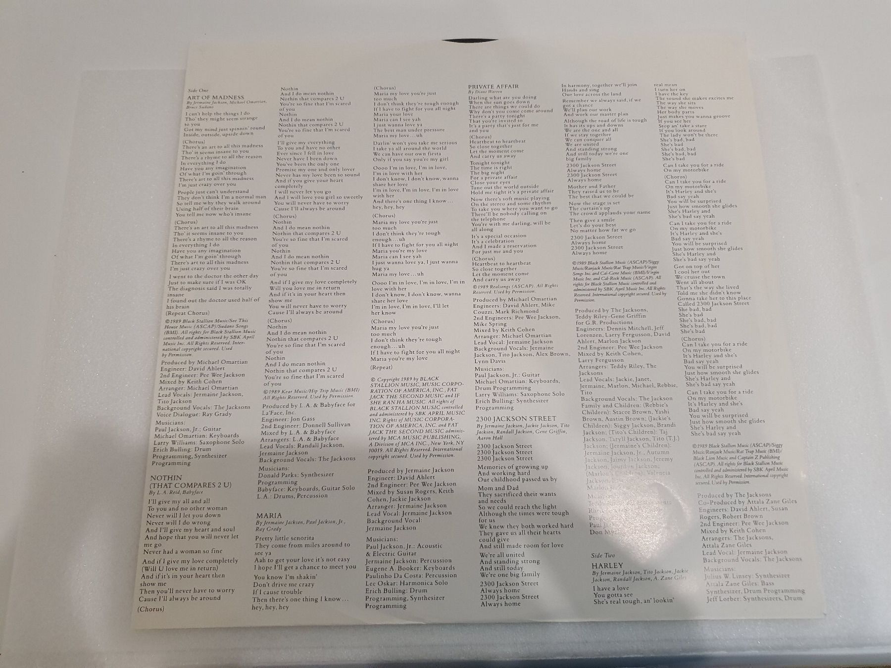 Dischi in vinile: The Jacksons - 2300 Jackson Street – Usato da Uster venduto da Vinyl-Leidenschaft 3