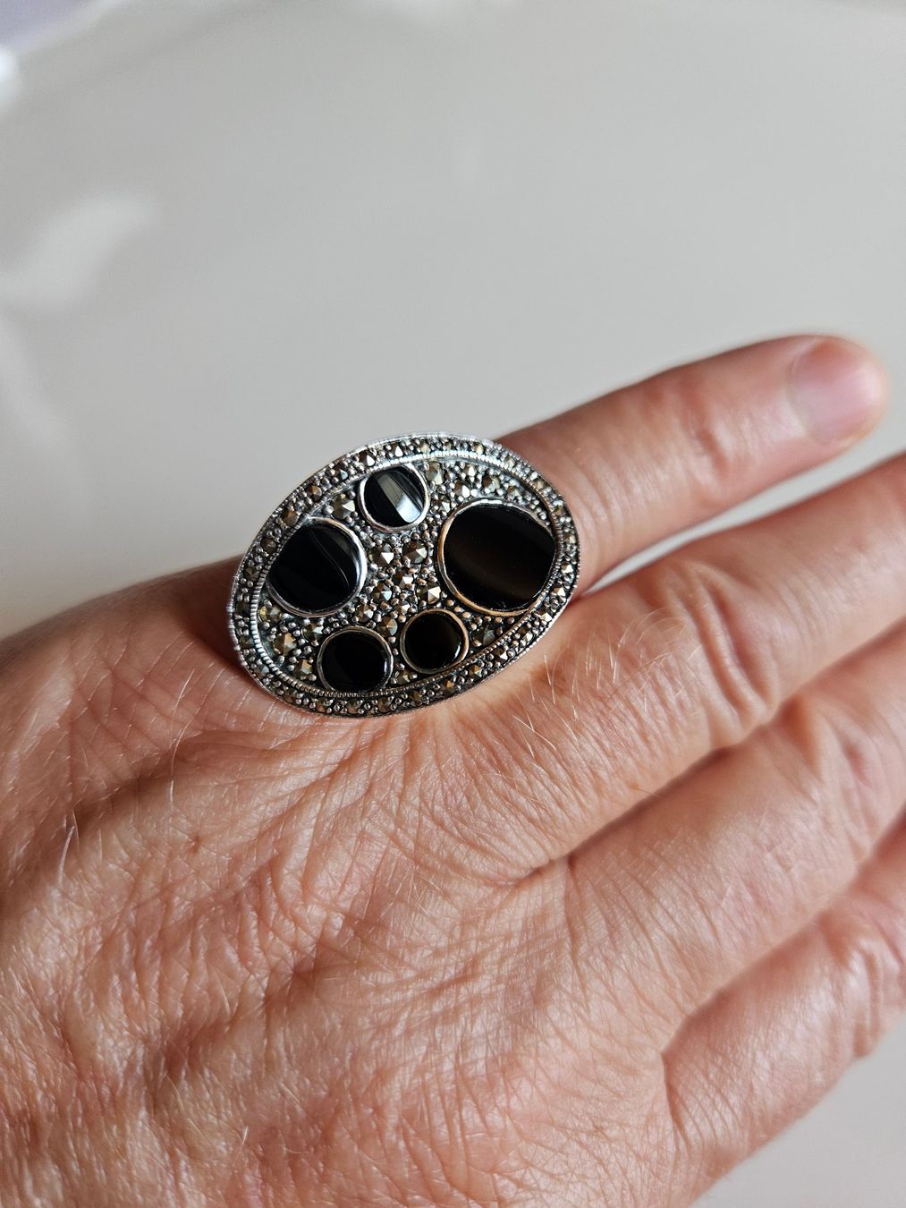 Ringe: Silberring mit Onix Grösse 54 – Neu (gemäss Beschreibung) aus Winterthur von ste_tcx5 6