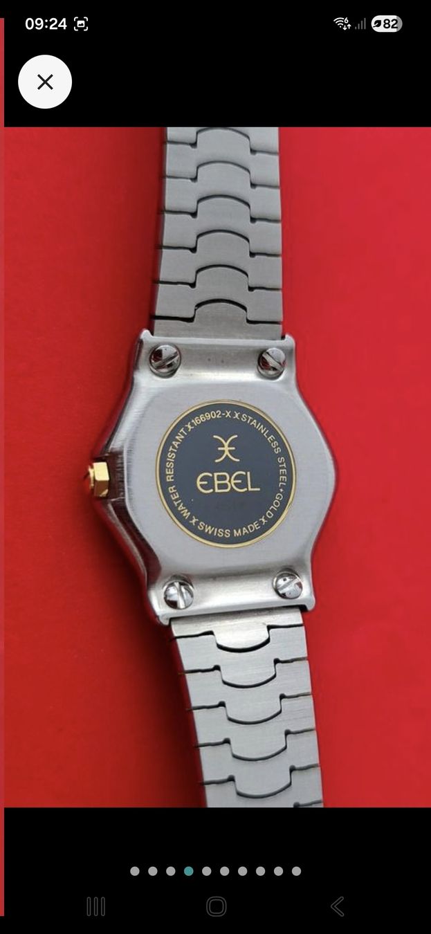 Ebel Orologi: Superbe EBEL Classic Sport Wave Diamants Dame – Usato da Bercher venduto da gfc_cs28 1
