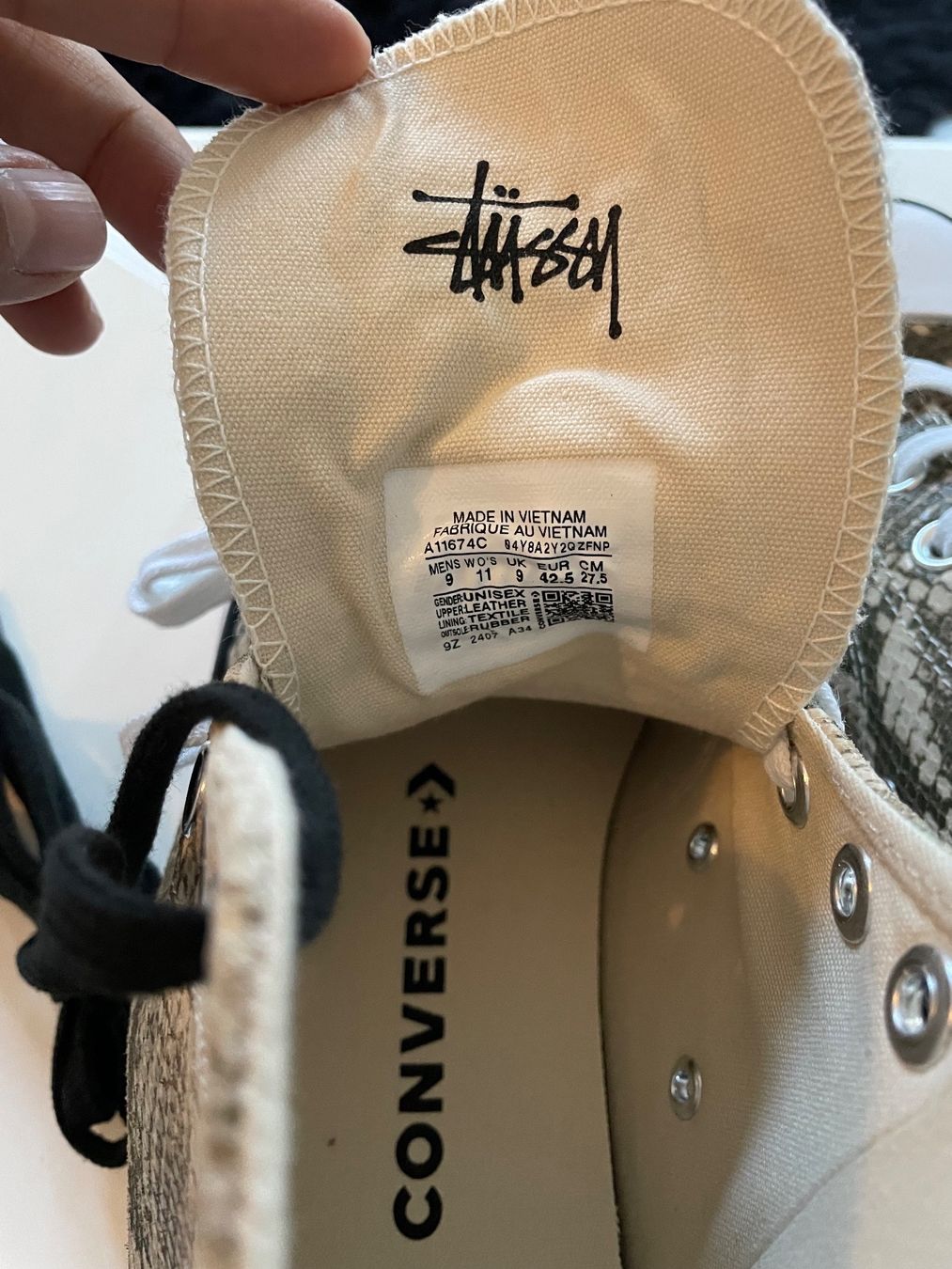 Converse Scarpe da uomo: Stüssy converses x Chuck Taylor – Nuovo e nell'imballaggio originale da Neuchatel venduto da melagian 6