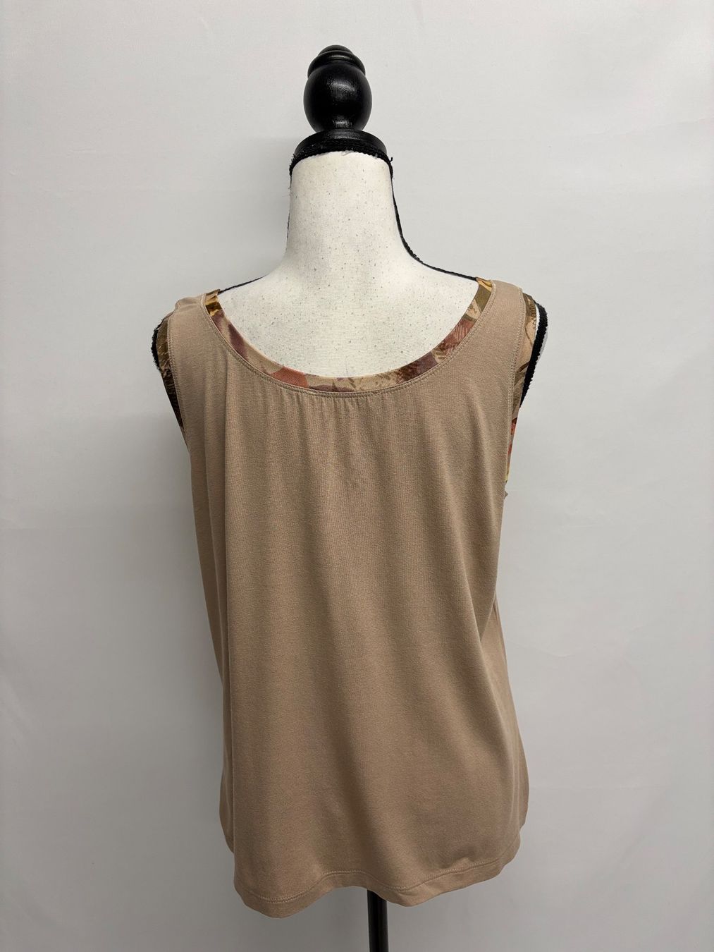 Tops: Gollehaug Top Beige mit Muster 40 Viskose – Neu (gemäss Beschreibung) aus Regensdorf von secondchancefashion 3