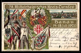 Litho Hanau, Kreis-Turnfest 1906, Sieger
