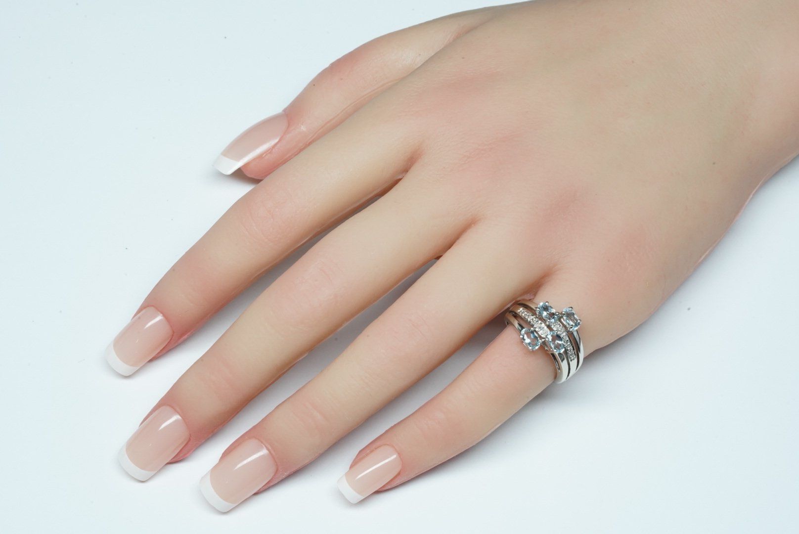 Anelli: Fingerring 14k Weissgold – Usato da Bülach venduto da Re-Jewelled 5