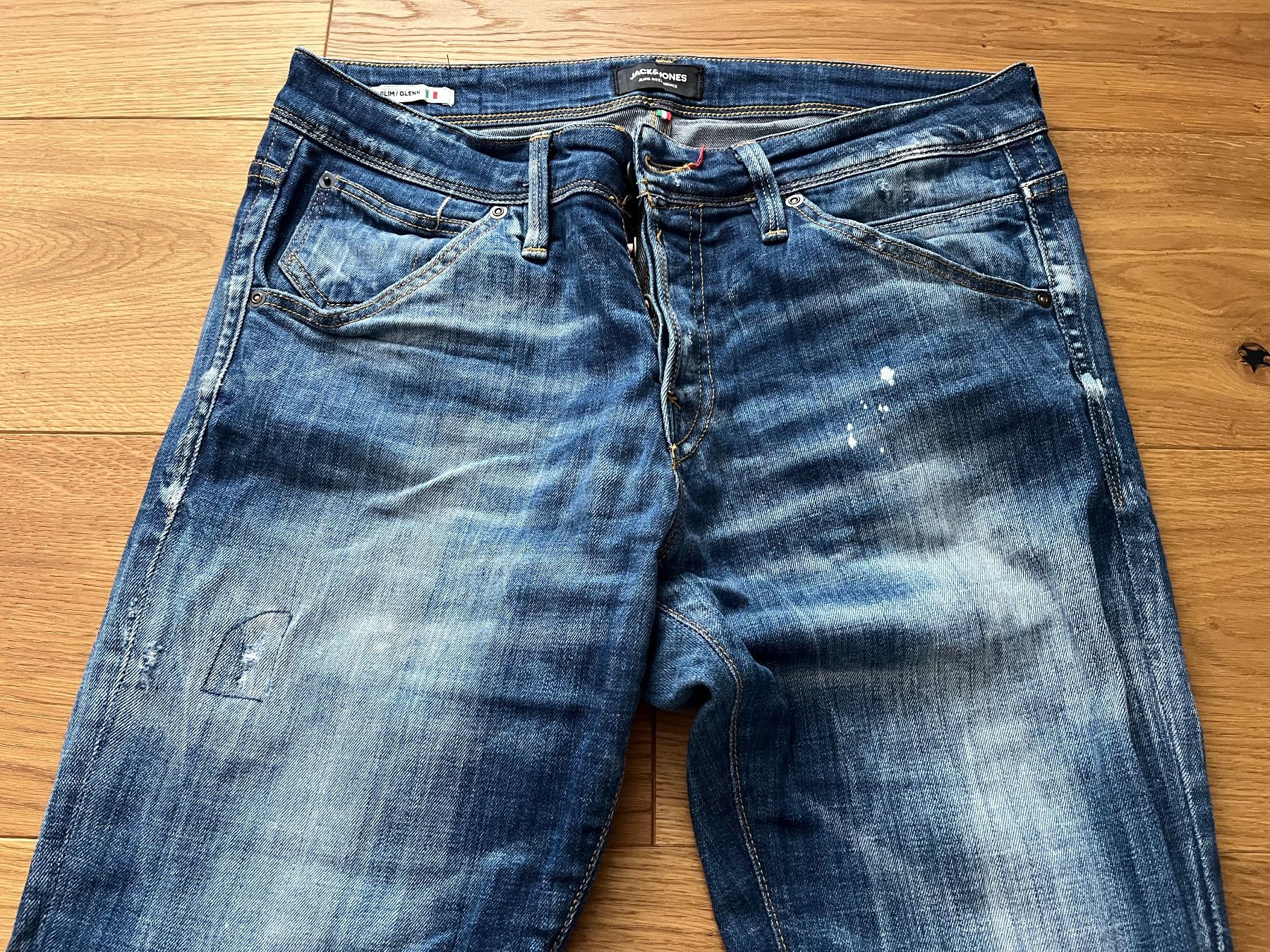 Jack & Jones Jeans: Jack Jones Slim/Glen blau W32/L32 – Usato da Gelterkinden venduto da blackjack08
