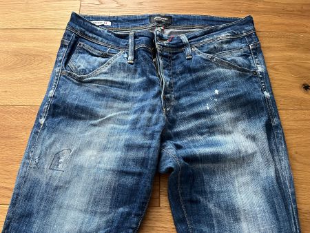 Jack Jones Slim/Glen blau W32/L32
