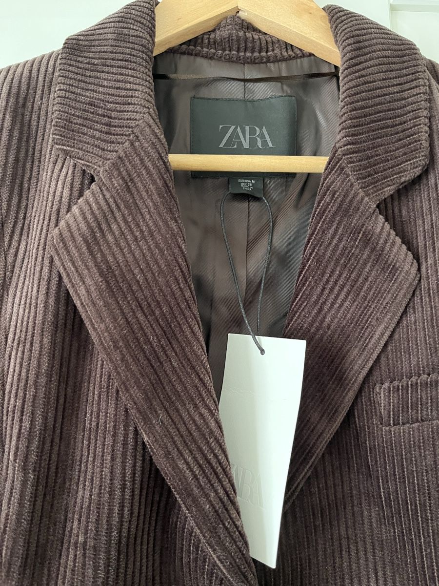 Zara Giacche: Samt Blazer – Nuovo e nell'imballaggio originale da Allschwil venduto da eyl_bb8q 1