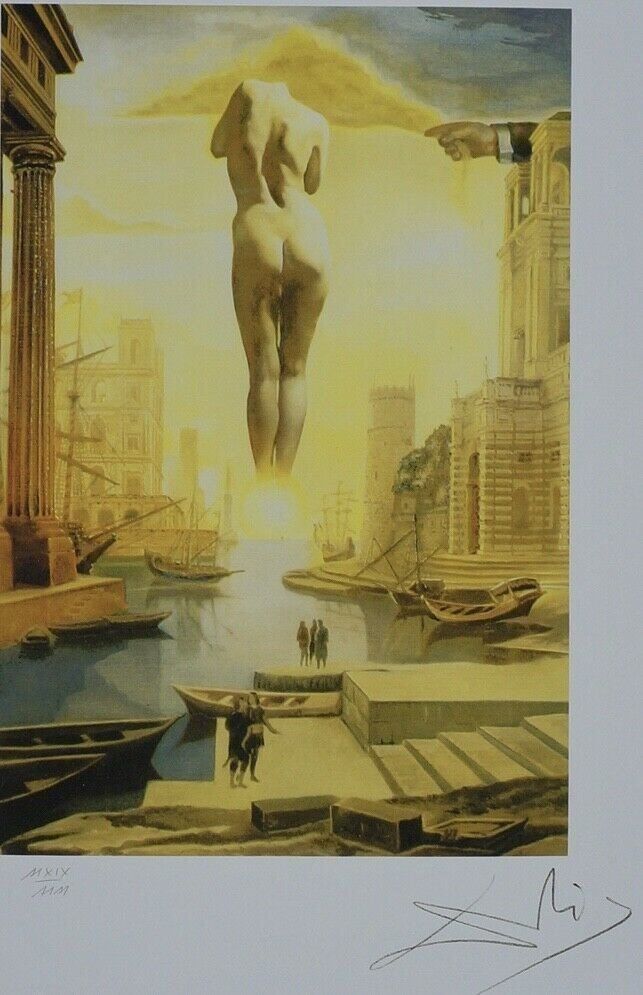 Foto & Immagini: SALVADOR DALI    HANDNUMMERIERT DRUCKSIGNIERT – Usato da Gersau venduto da kunst-online 1