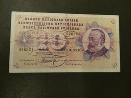 Schweiz 1974, 10 Franken