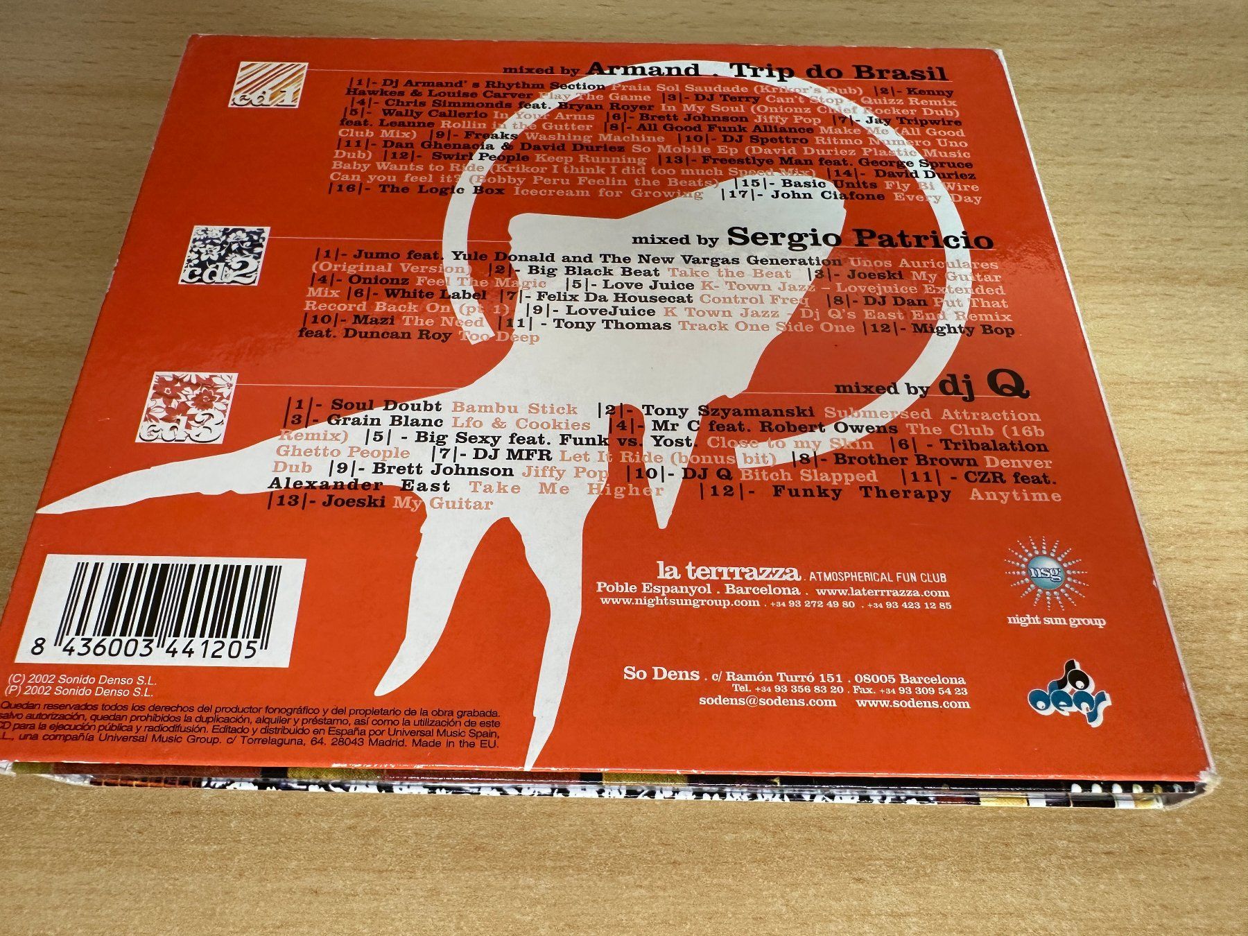 CD: Various – La Terrrazza - Summerrr Addiction - 3 CD – Usato da Rikon im Tösstal venduto da Alpenmutz 1