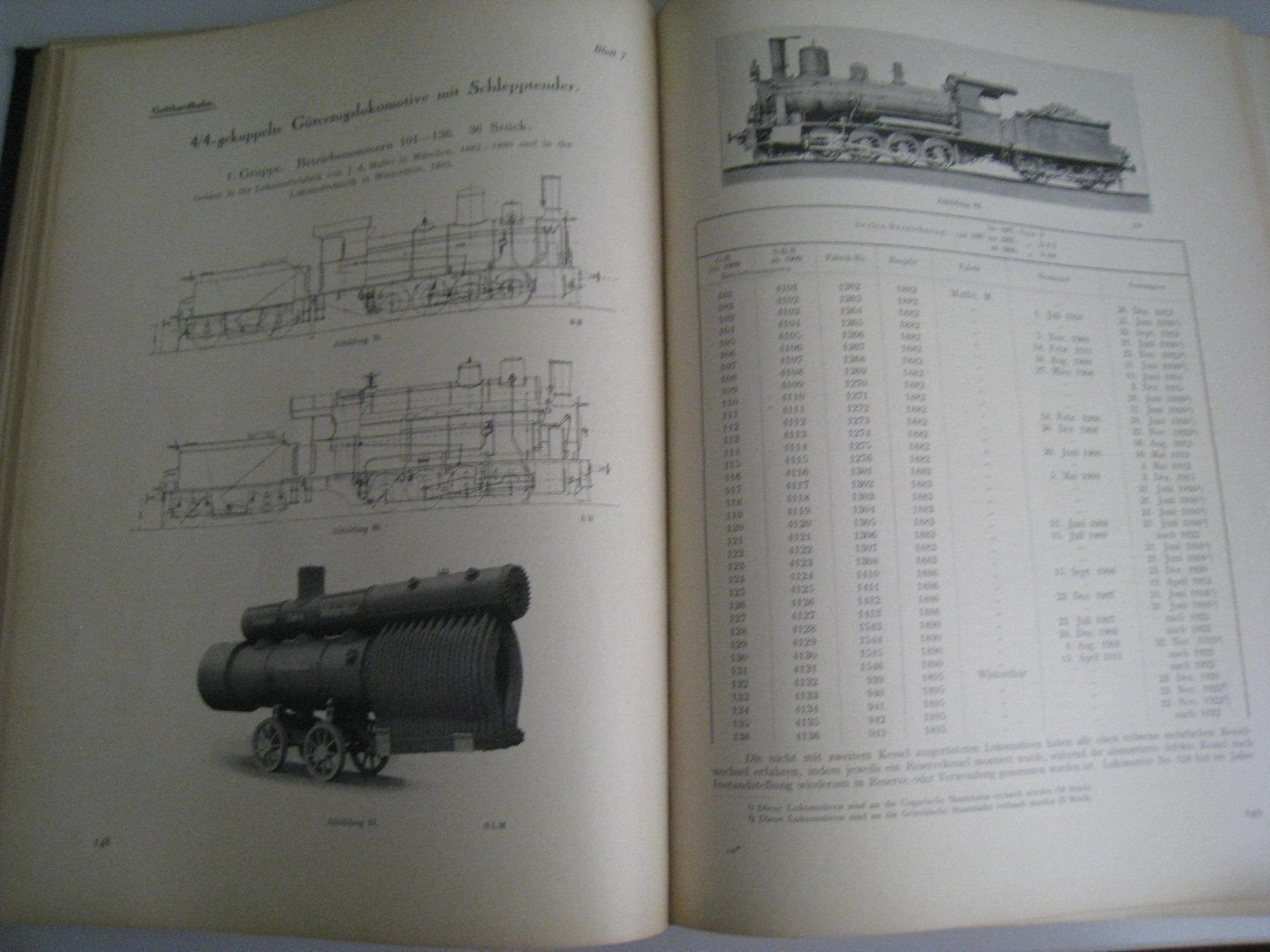 Libri: Moser Dampflok-Buch Schweiz, Ausgabe 1922 – Usato da Buchs ZH venduto da swiss-train 6