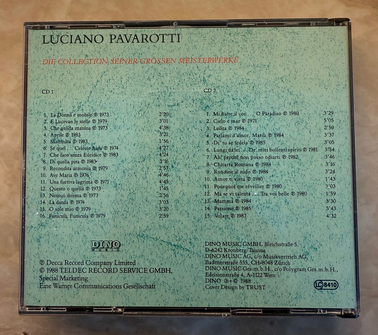 CD: Pavarottissimo - Meisterwerke (2CDs) – Usato da Liestal venduto da 99katzen 1