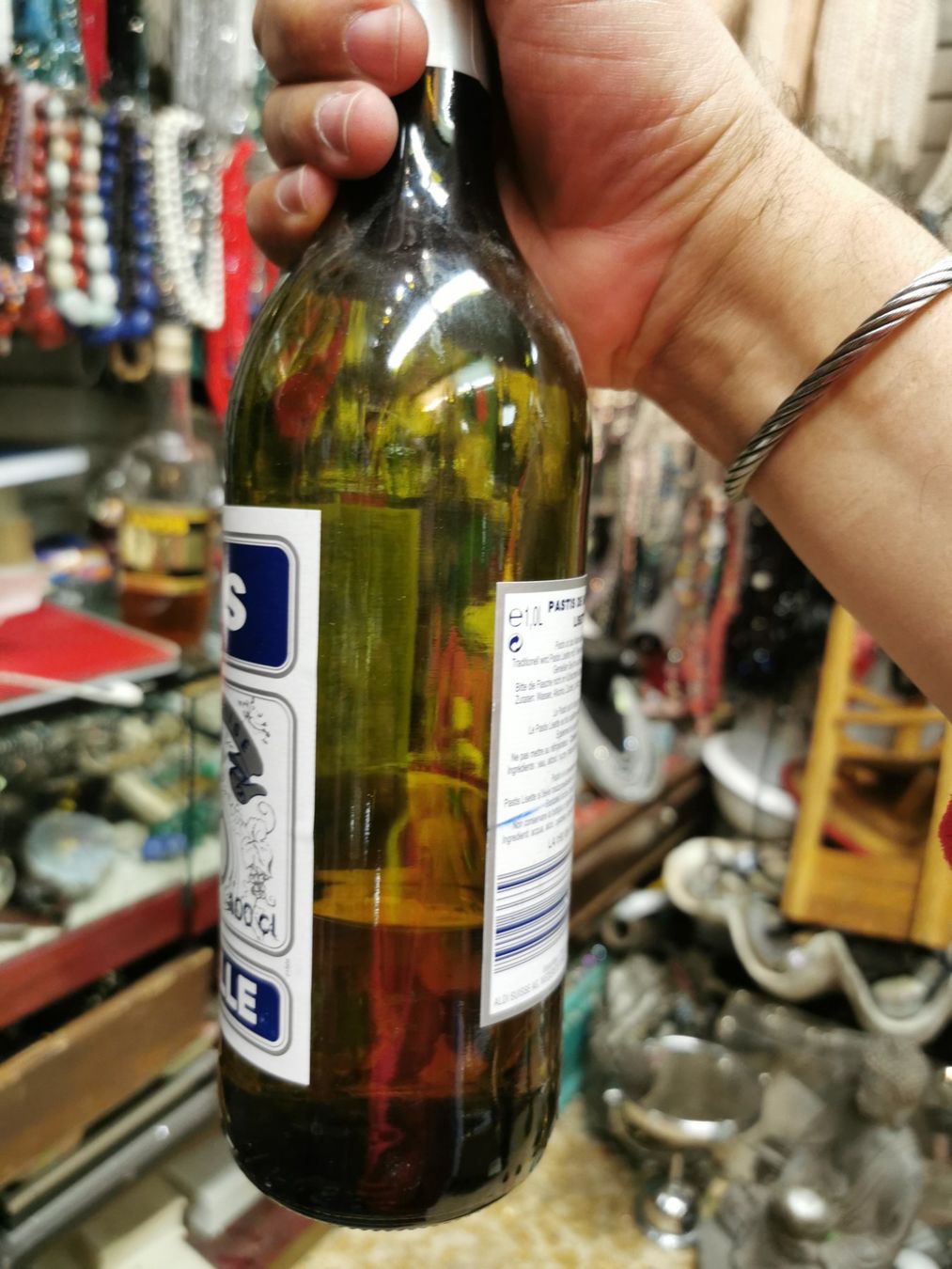 Spirituosen: ANCIENNE BOUTEILLE PASTIS ENTAMÉE – Gebraucht aus Genève von Leboucheoreilles 8