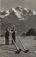 E. Gyger, Alphorn, Brauchtum, Jungfrau