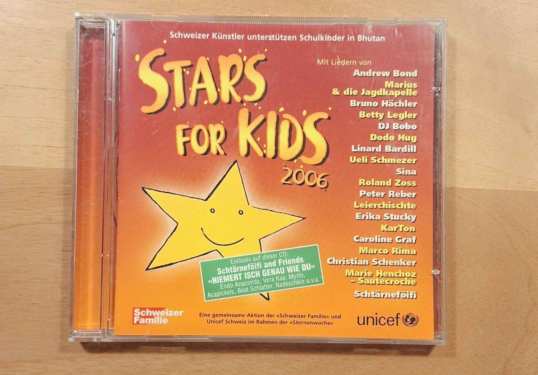 CD: Stars for Kids 2006 mit Text-Büchlein – Usato da Emmenbrücke venduto da thokasaluni