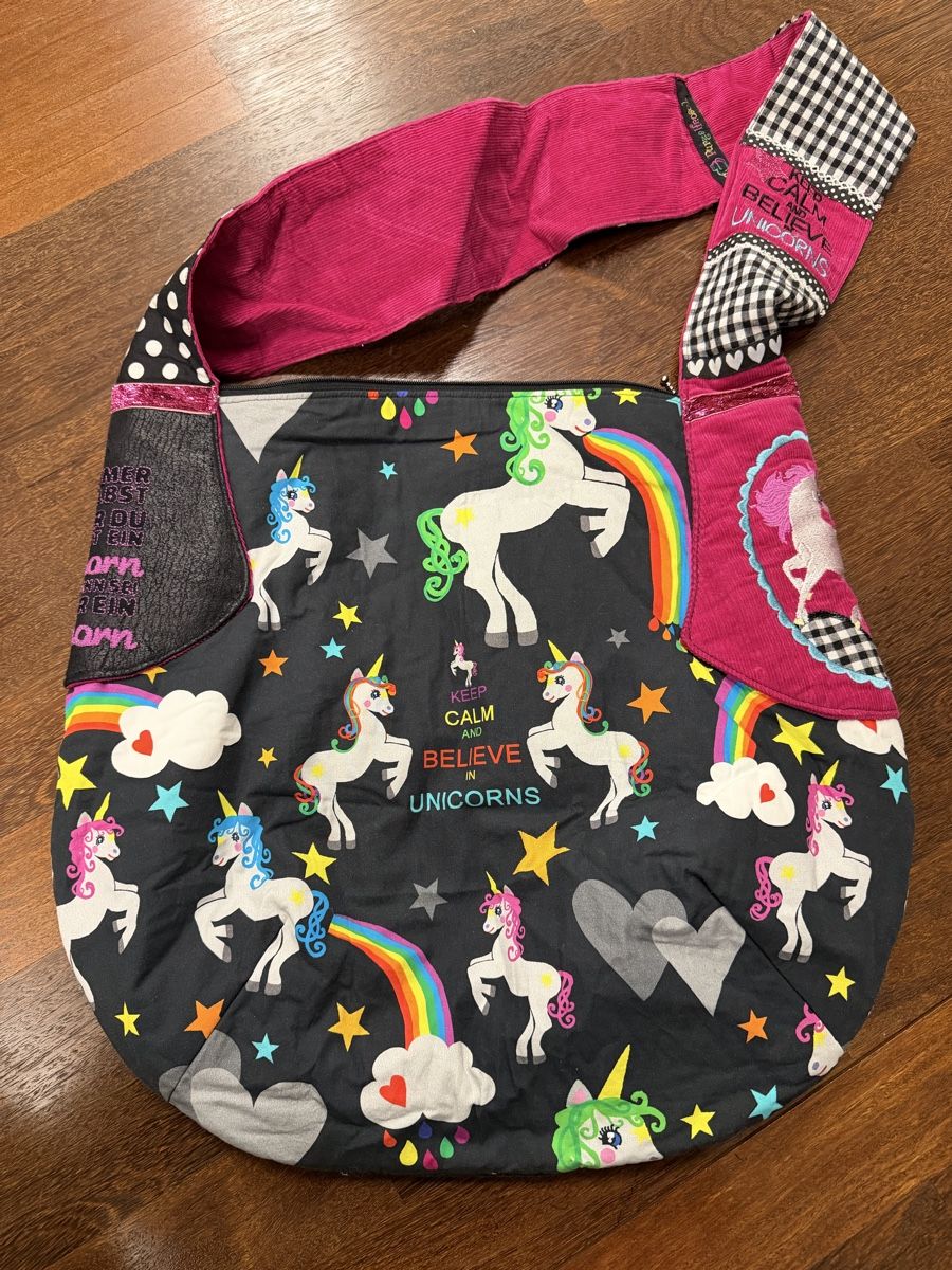 Borse & Zaini: Einhorn Handtasche, Mädchen Umhängetasche – Usato da Winterthur venduto da ric_6jyz 2