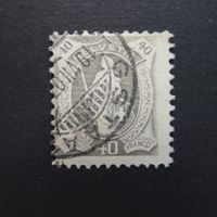 1907 Nr. 89A stark verschobene Zähnung!!
