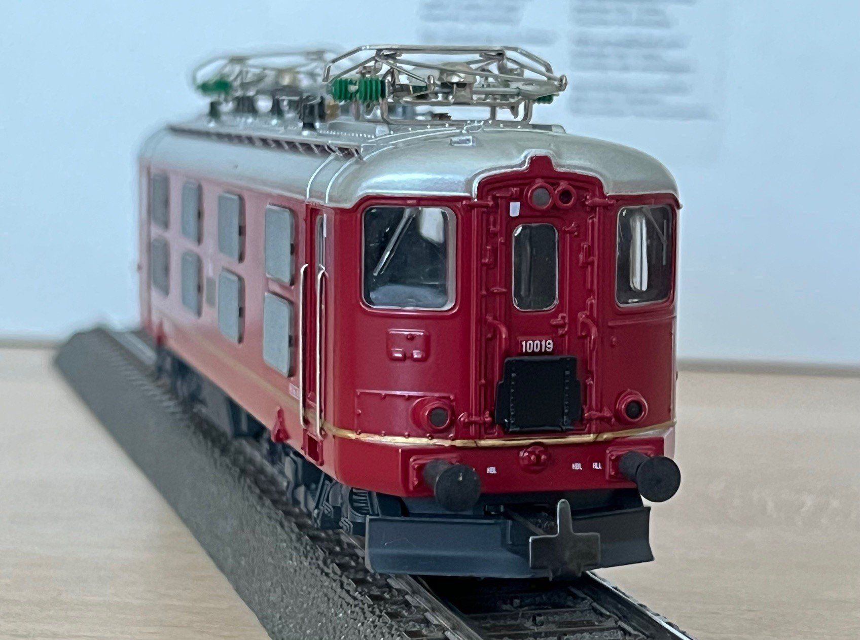 Hag Modellini di ferrovie: Re 4/4 I NEB Hag - AC digital – Usato da Winterthur venduto da dond1 4